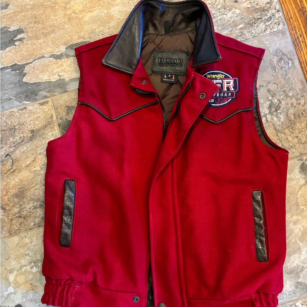 Wrangler NFR Wool Vest